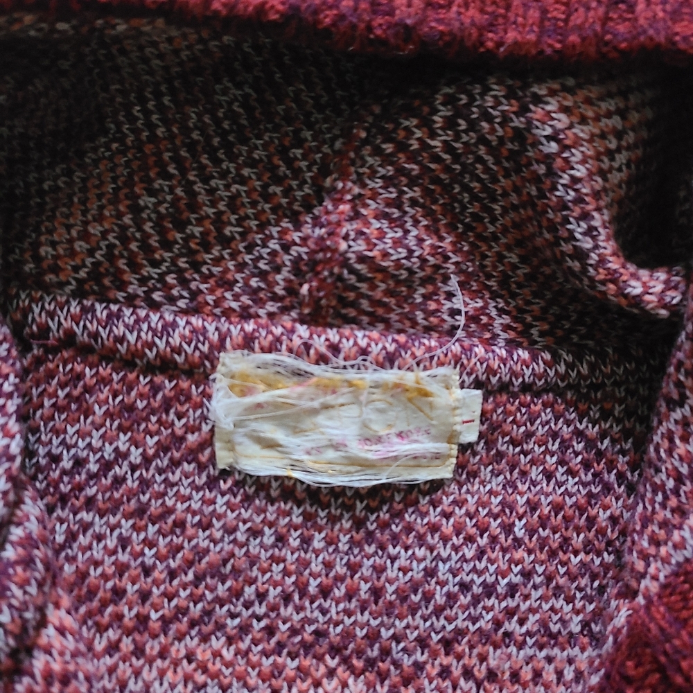 Vintage Eaton Women's L Jacket Acrylic Nordic Geometric Alpine Long Sleeves - Picture 10 of 13